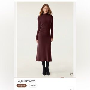 OGL Prowarm long sleeve midi dress